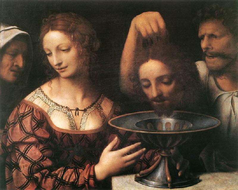 LUINI, Bernardino Herodias ih oil painting picture